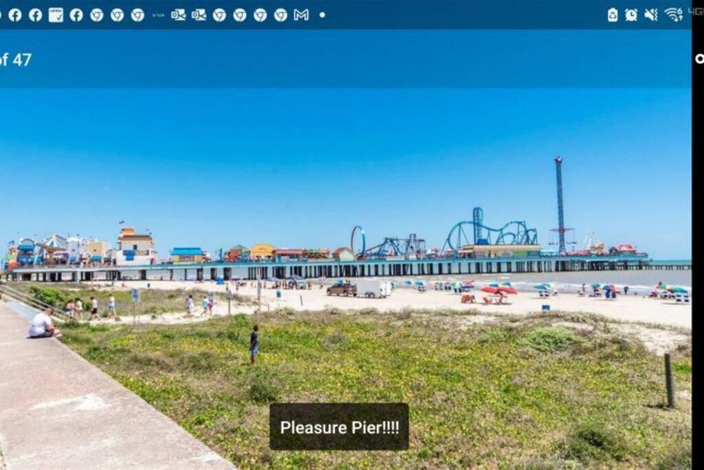 הוילה 18Th Street - Galveston Seawall Close To Attractions! Remodeled! מראה חיצוני תמונה